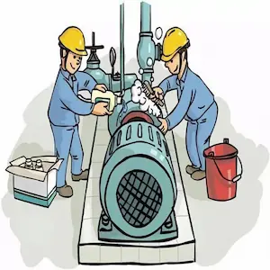 Daily maintenance of compressor